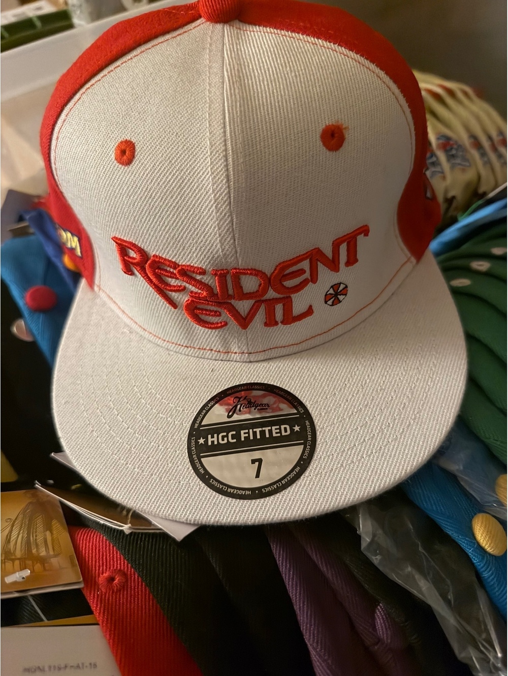 Resident Evil fitted hat size 7 by Headgear Classics $35.00